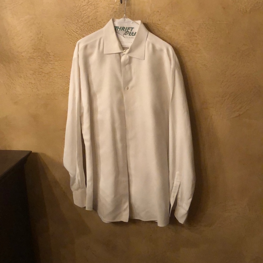 White Anto Beverly Hills Dress Shirt